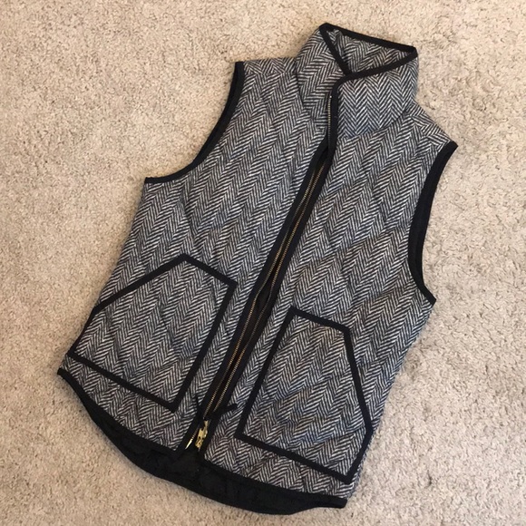 J. Crew Jackets & Blazers - J.crew herringbone excursion vest